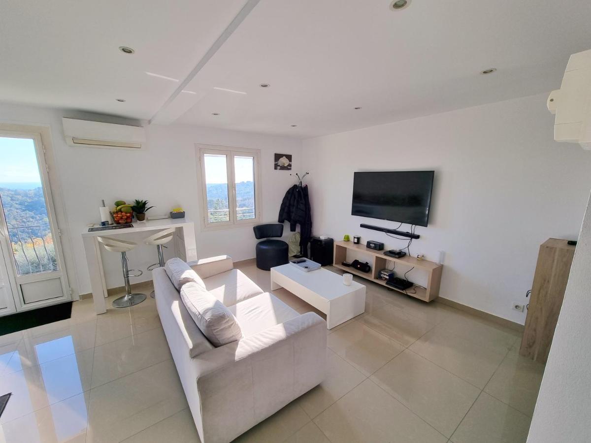 2 Pieces D'Exception Vue Mer Apartment Vence Luaran gambar